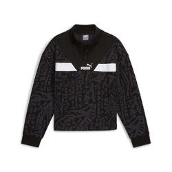 Sweatshirt à capuche fille Puma Power Hypernatural AOP