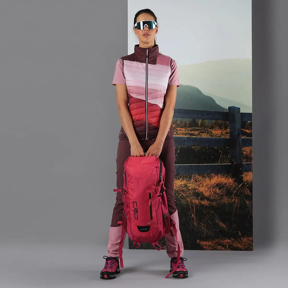 Gilet In Pile CMP Knit Tech Per Donna - Caldo E Leggero - Per Outdoor E Tempo Libero - Foto 11