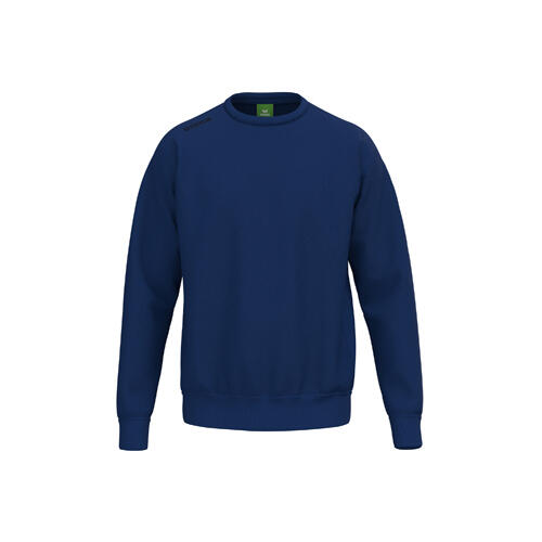 Hanorac junior 565 cu glugă, bumbac mix, croială relaxată, albastru
