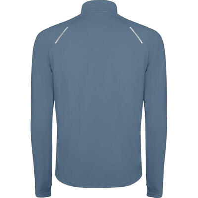 Heren estambul quarter zip sweatshirt met lange mouwen (royaal blauw)