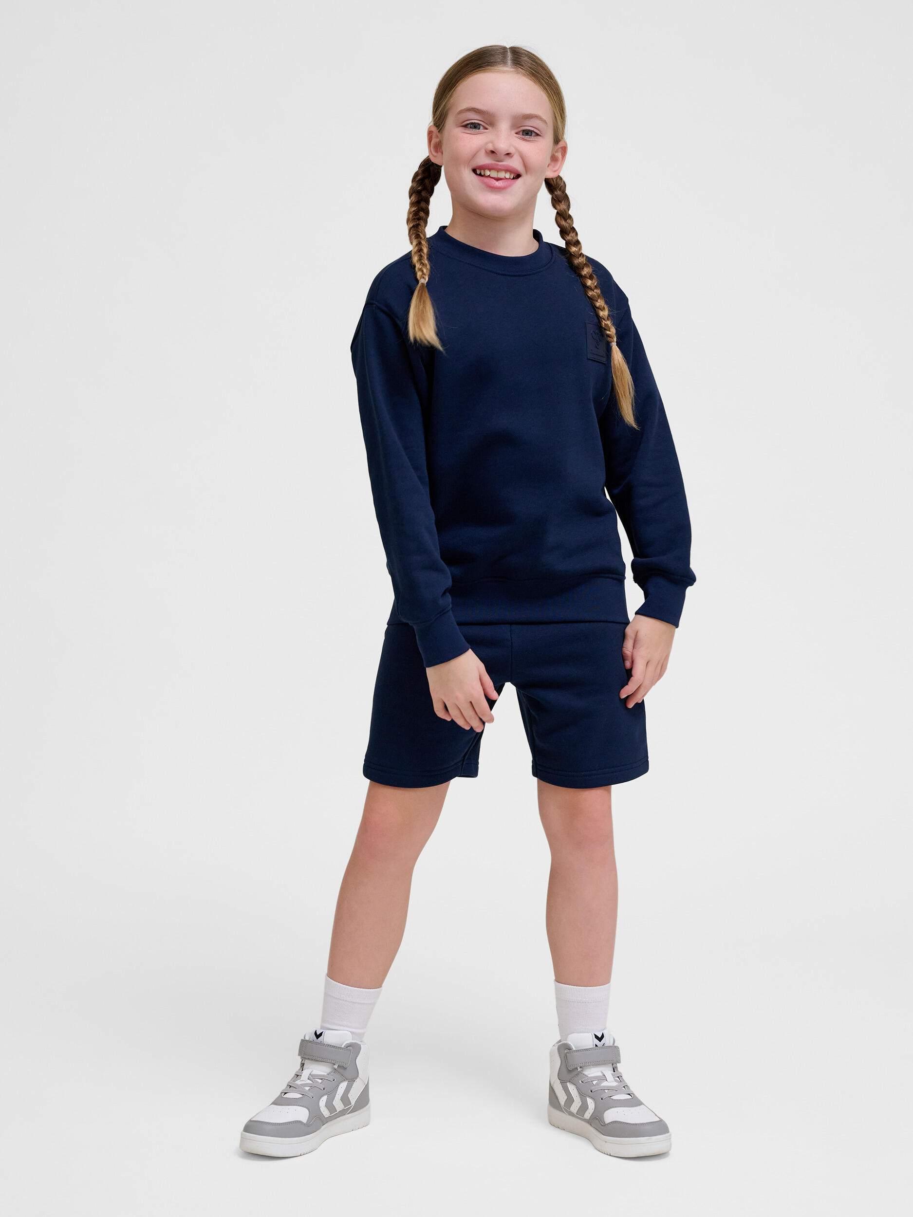 Instap Sweatshirt Hmlclean Lifestyle Uniseks Kinderen HUMMEL 5/7