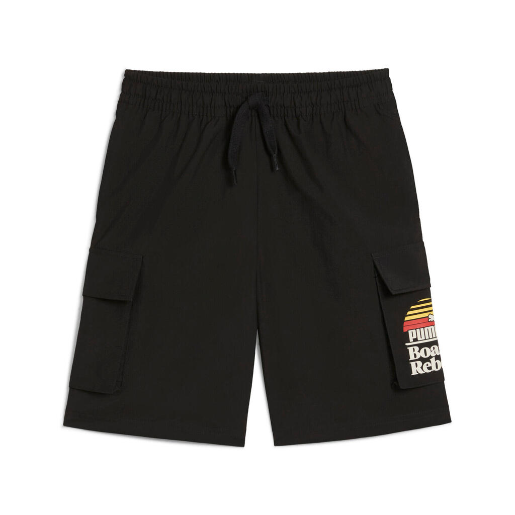 Kids' cargo shorts Puma MID90S