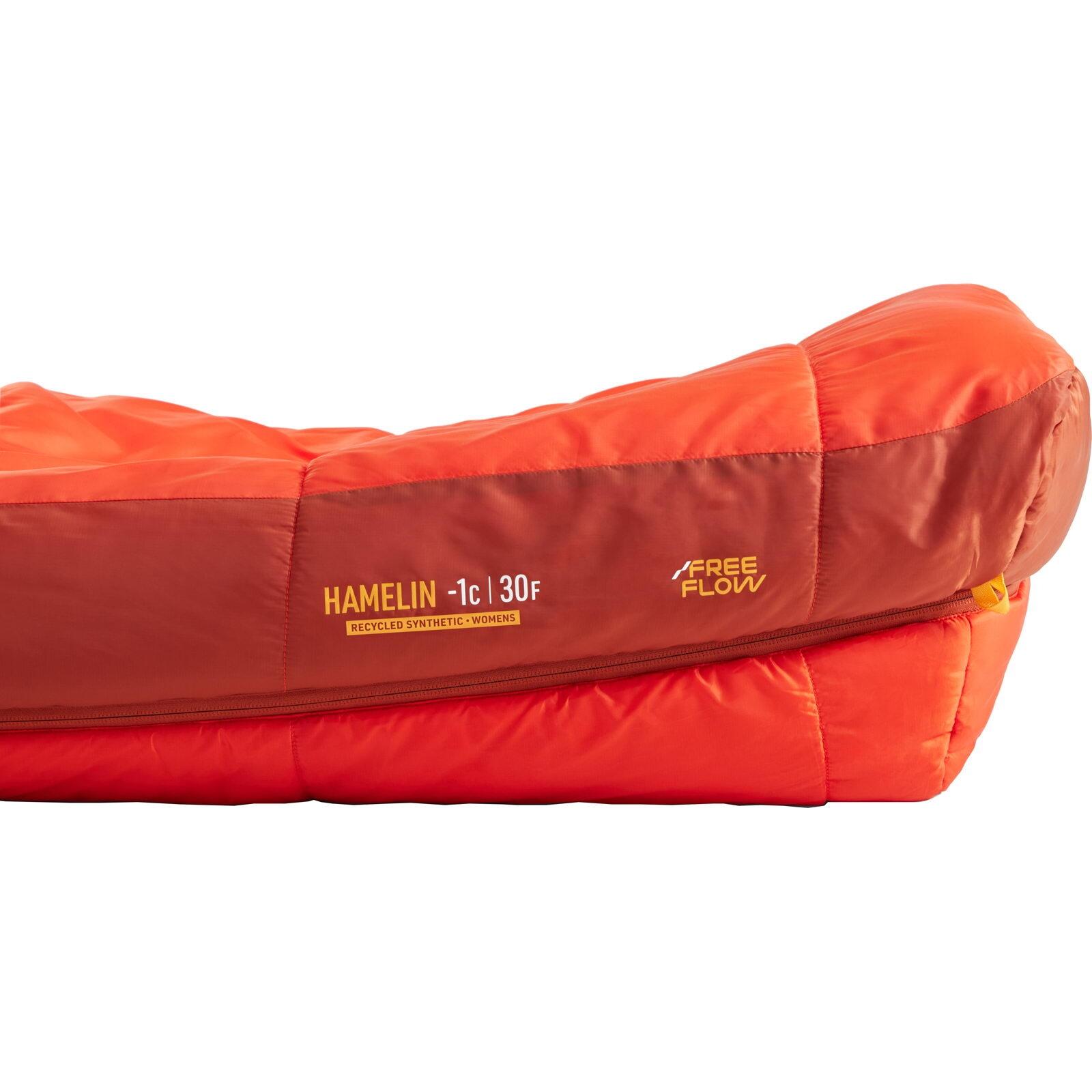 Kunstfaserschlafsack Hamelin Damen -1C/30F spicy orange 4/7