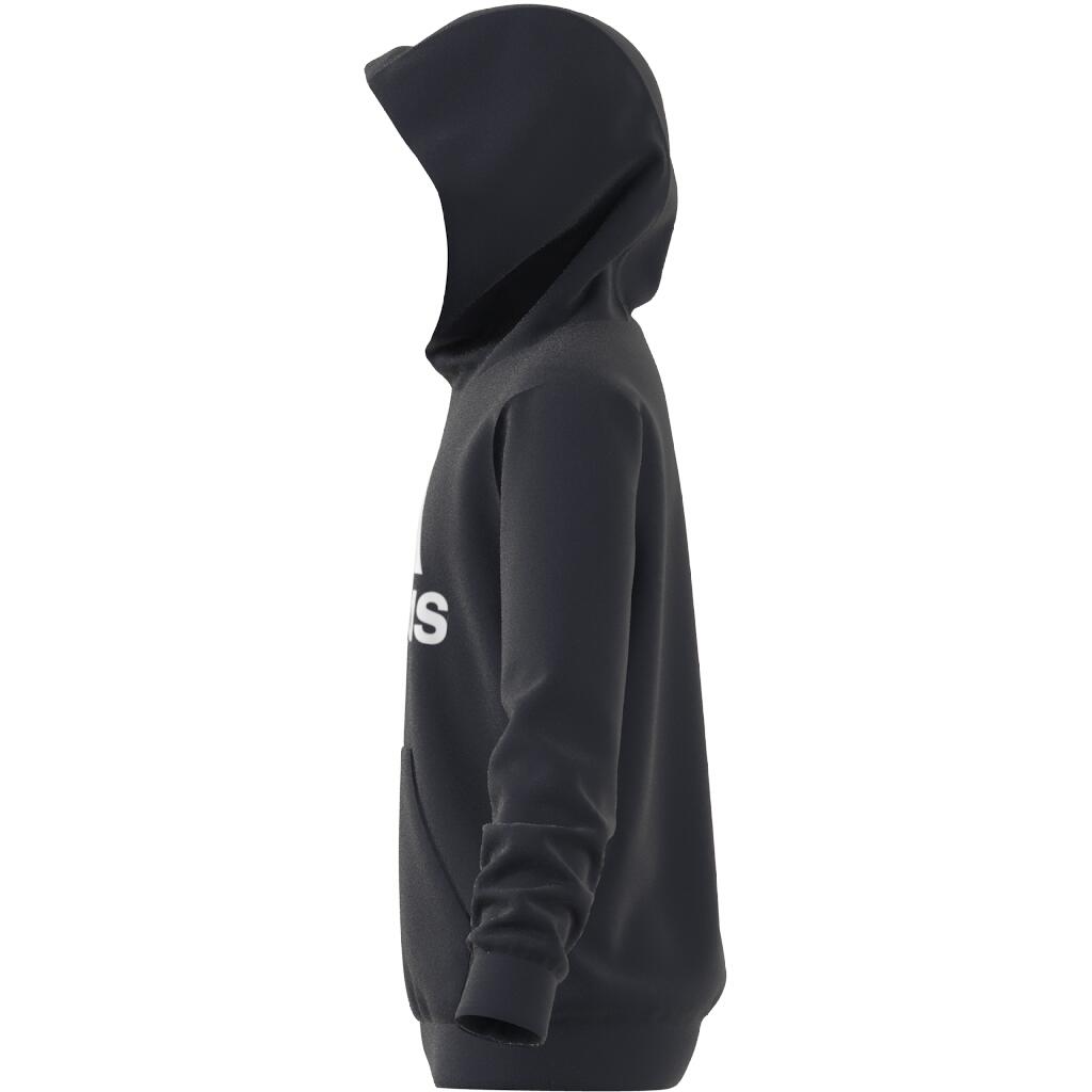 Felpa con cappuccio con logo grande in cotone bambino adidas Essentials 5/7