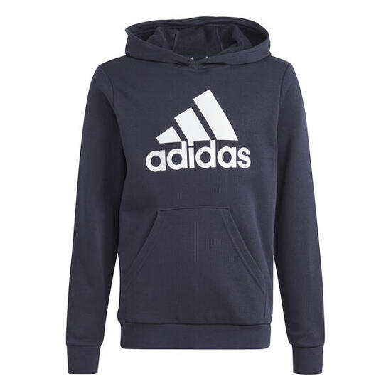 Felpa con cappuccio con logo grande in cotone bambino adidas Essentials