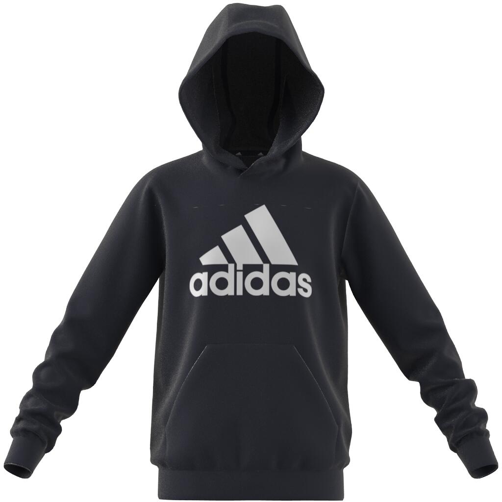 Felpa con cappuccio con logo grande in cotone bambino adidas Essentials 2/7