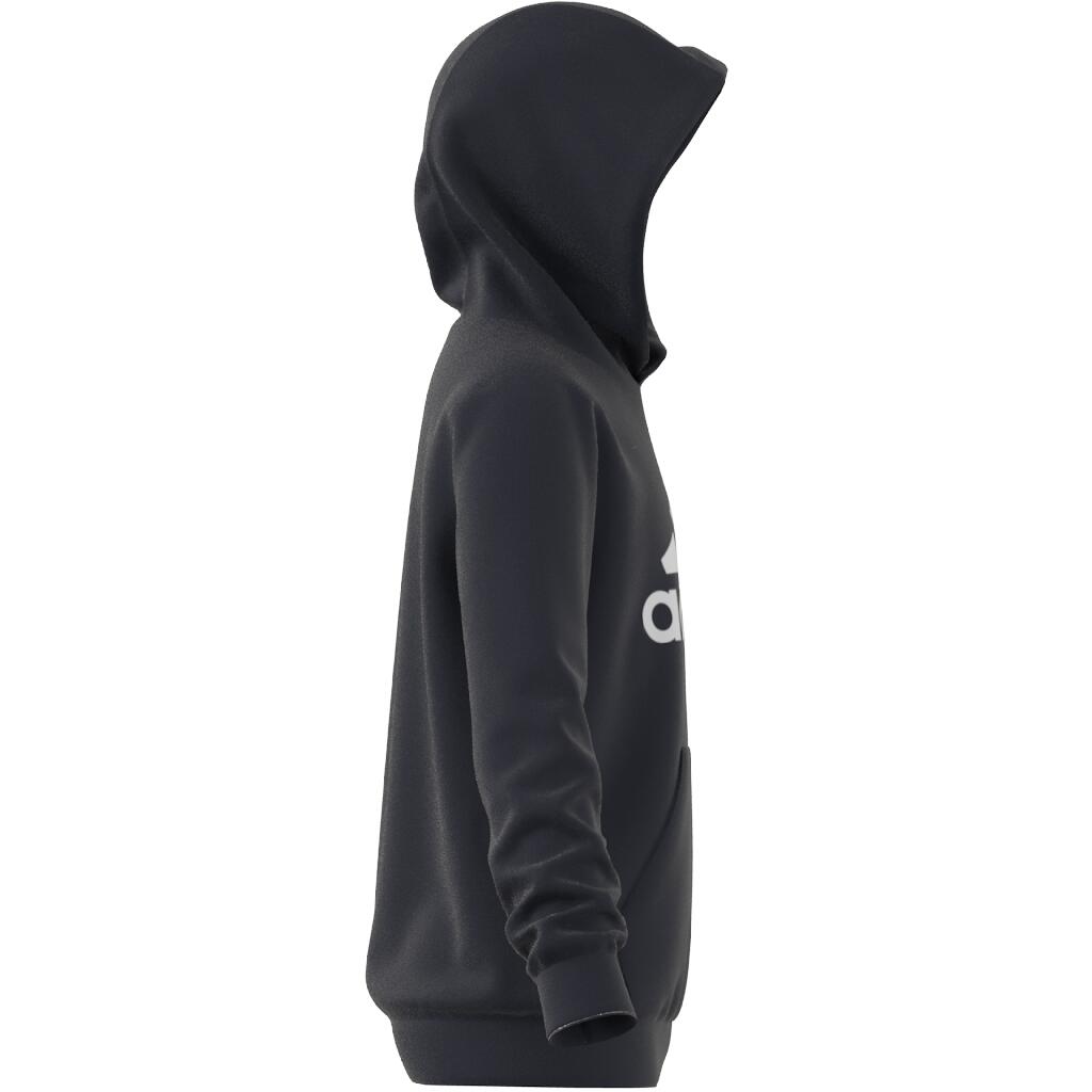 Felpa con cappuccio con logo grande in cotone bambino adidas Essentials 4/7