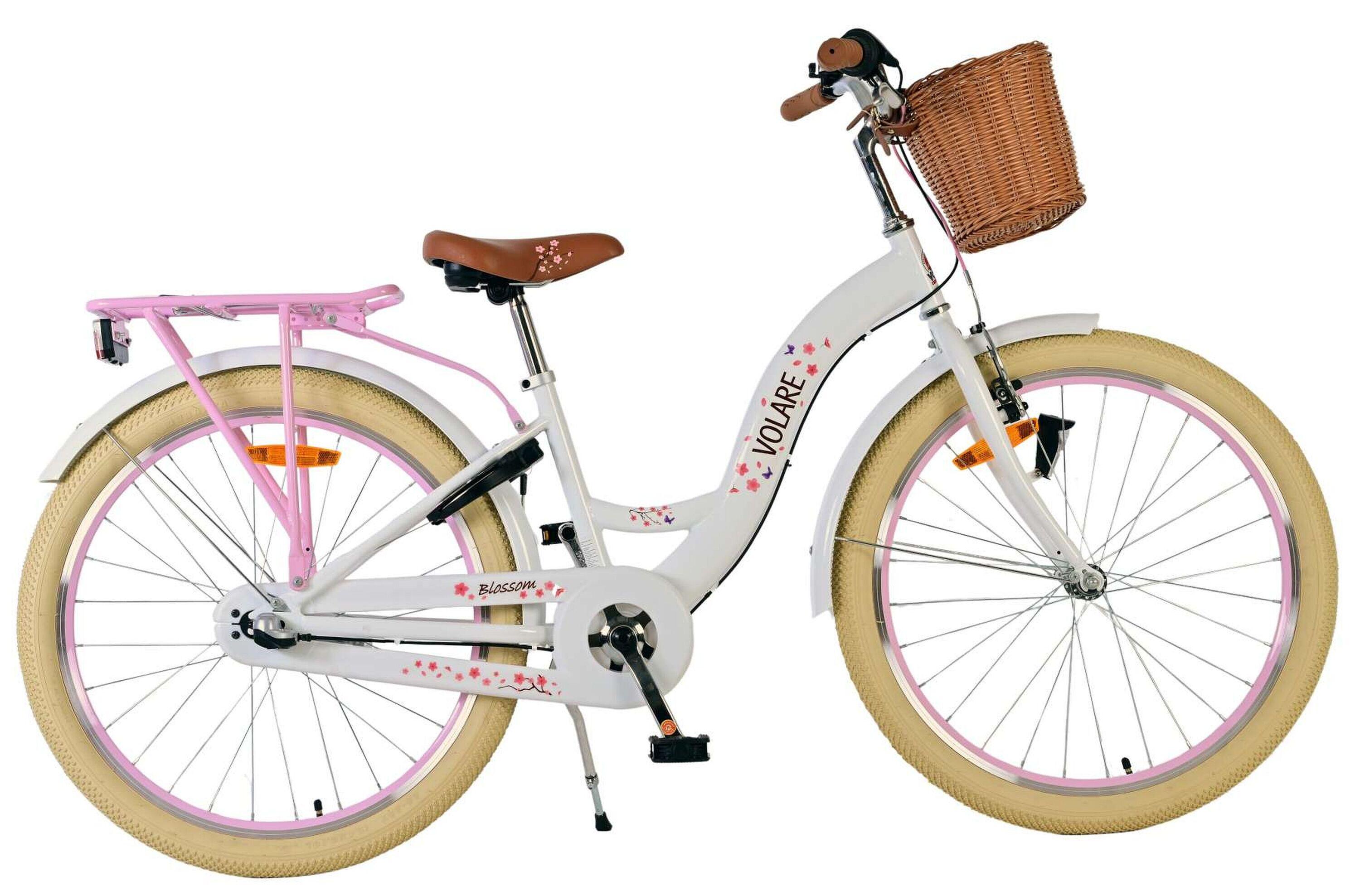 VOLARE BICYCLES VOLARE BICYCLES Jugendfahrrad Blossom 3- Gang 24 Zoll, weiß