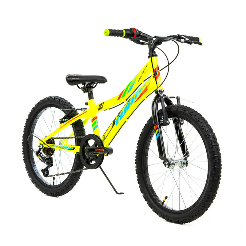 DHS Turbo Bicicletă copii 20 inch, verde