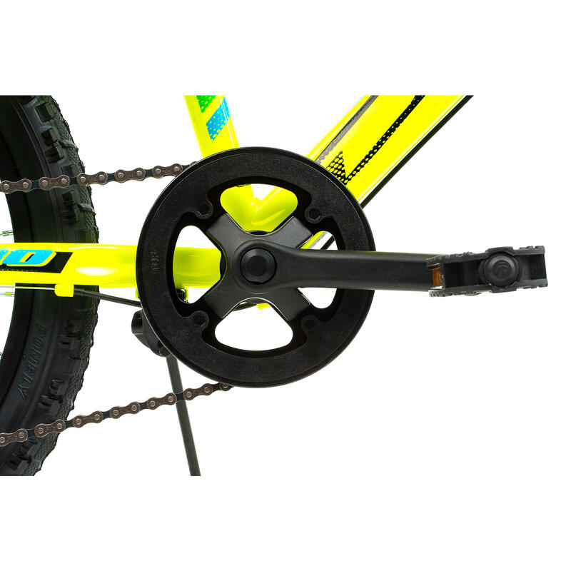 DHS Turbo Bicicletă copii 20 inch, verde
