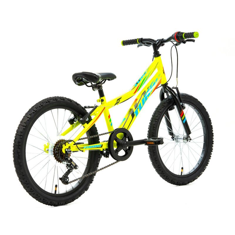 DHS Turbo Bicicletă copii 20 inch, verde