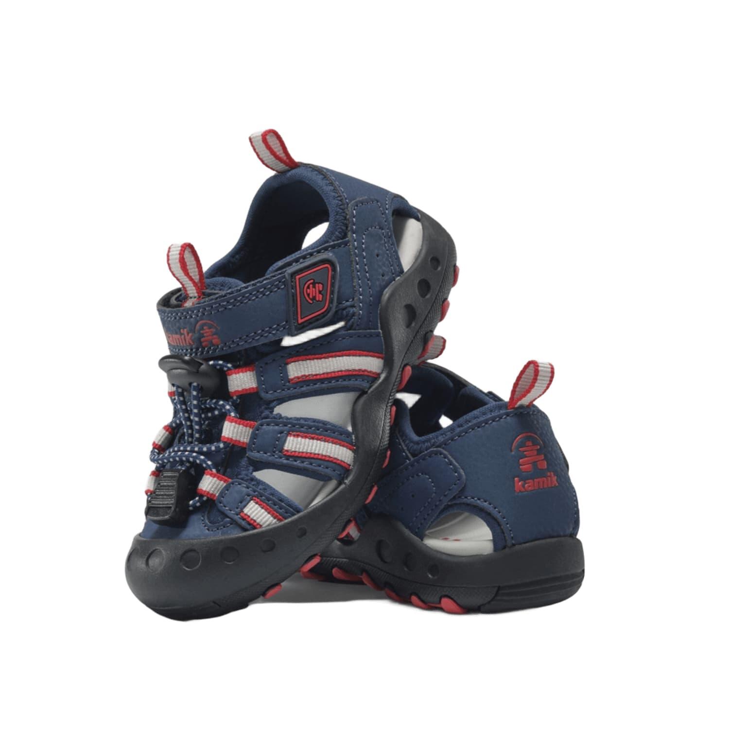 Adolescents CRAB Sandale Marine/Rouge 5/6