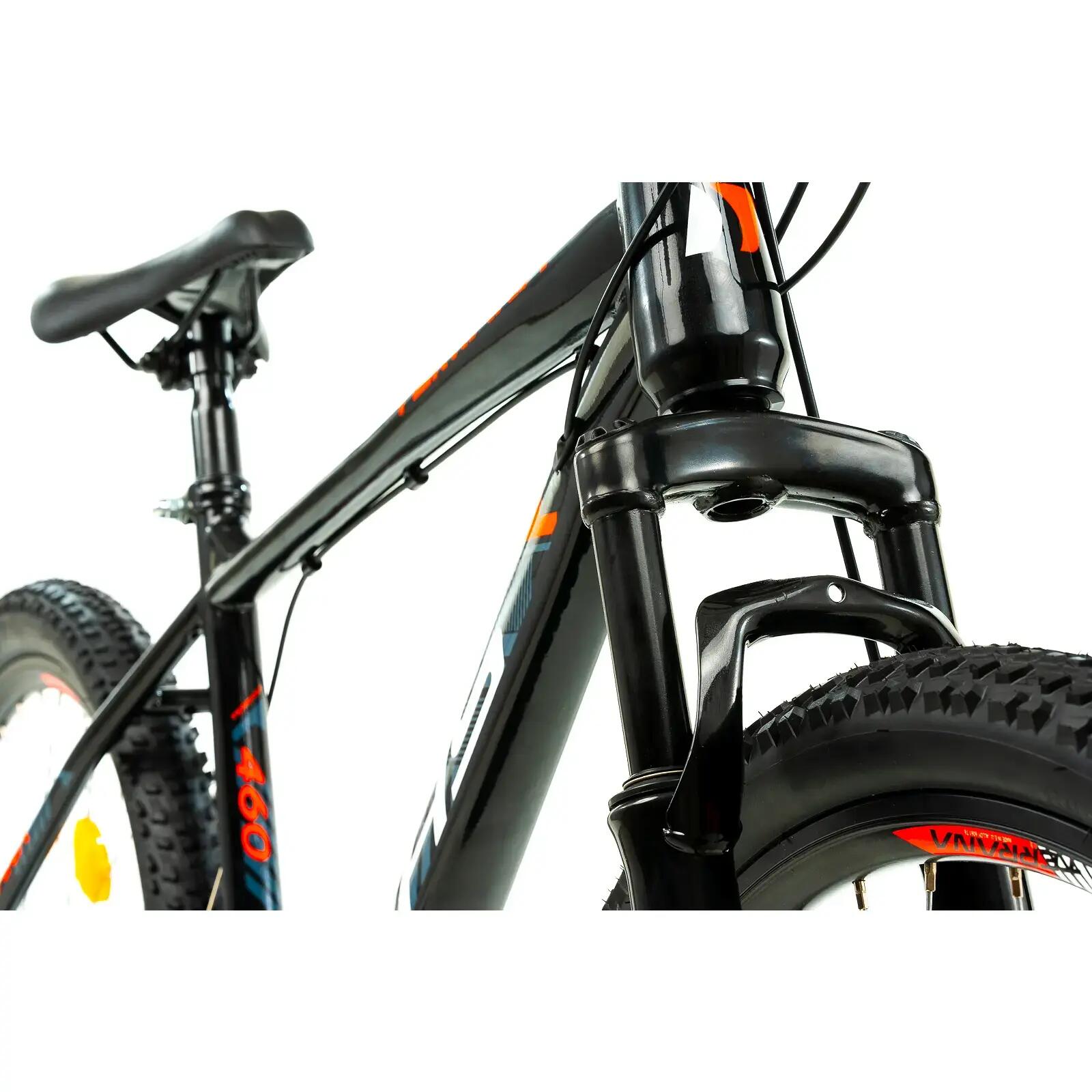 MTB-fiets Dhs 2605 - 26 inch, M, zwart/rood 3/8
