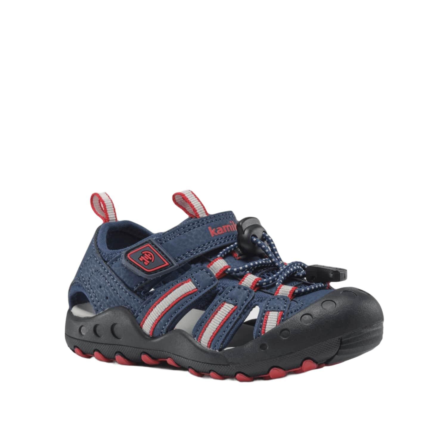 Adolescents CRAB Sandale Marine/Rouge 2/6
