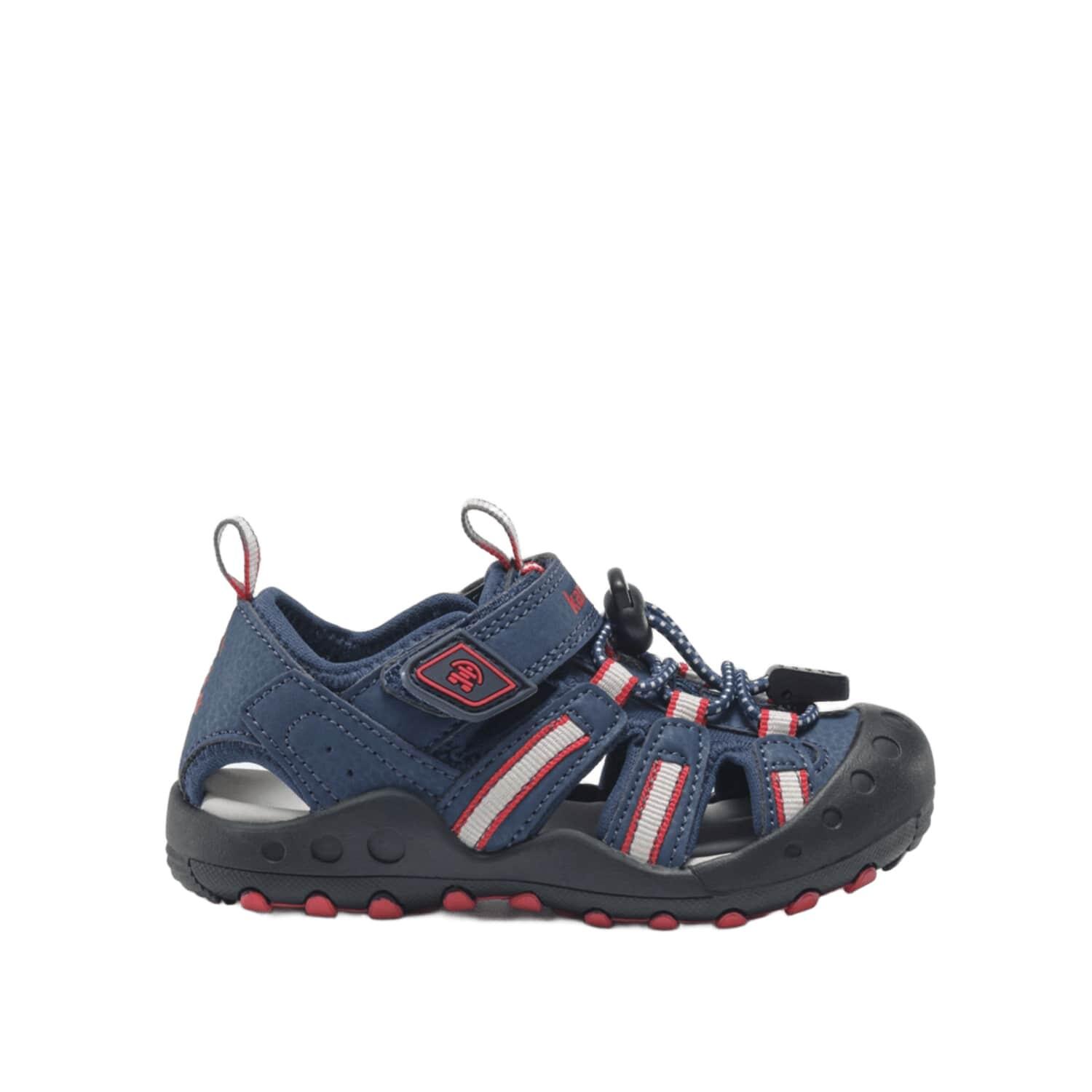 KAMIK Youth CRAB sandals navy/red