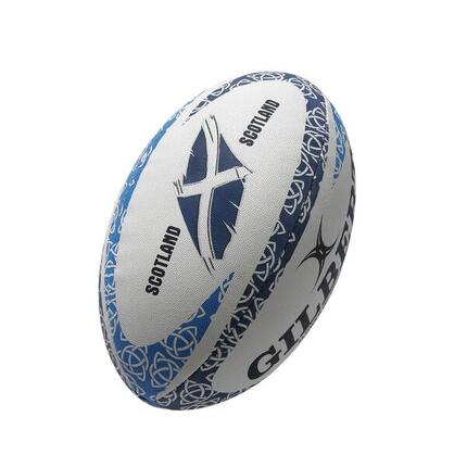 Ballon de rugby Midi Mascotte Gilbert Flower of Ecosse (taille 2)