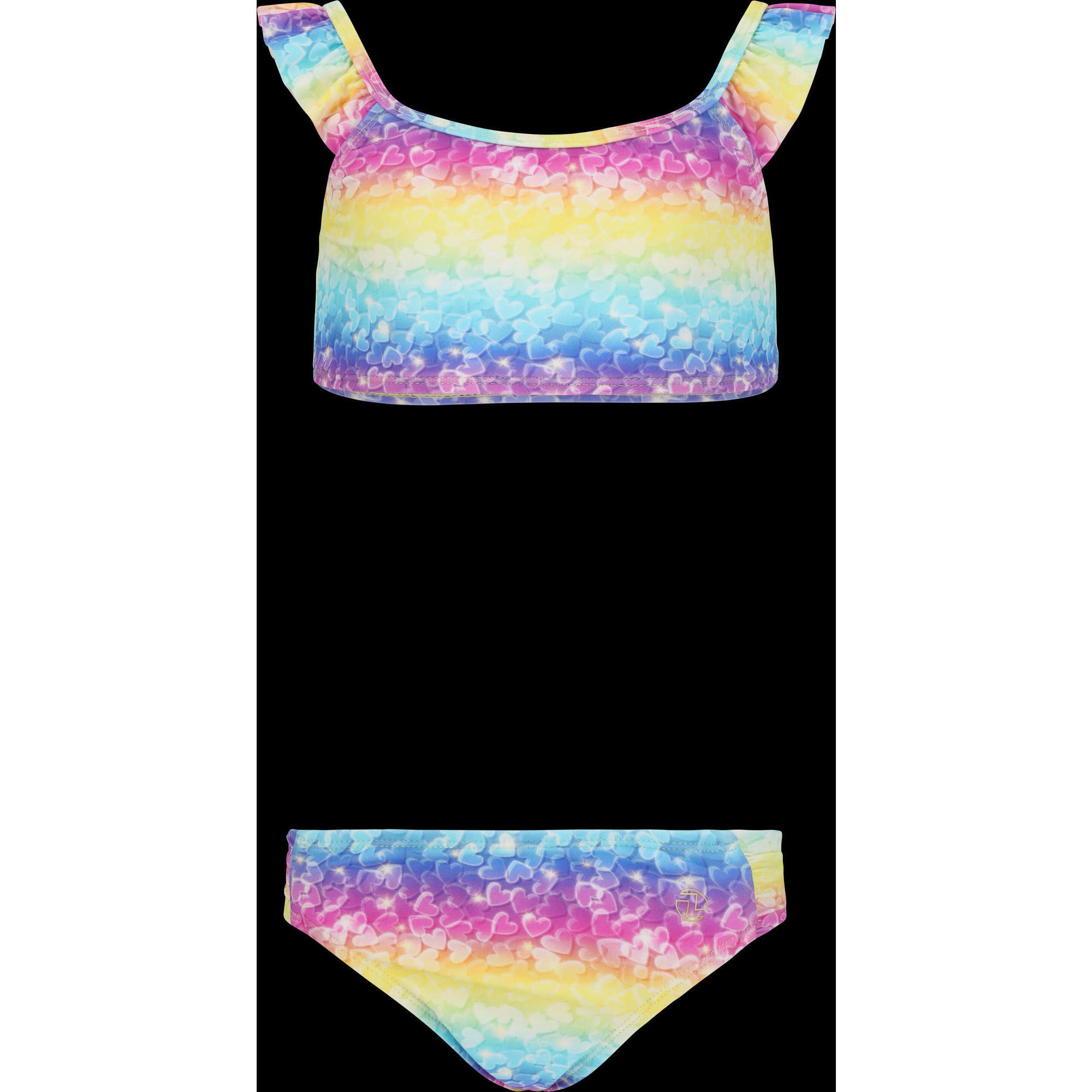 Zigzag - Bikini Carly - Maillot De Bain 2 Pièces (bikini) - Bleu|rose -  4 À 6 Ans - Decathlon