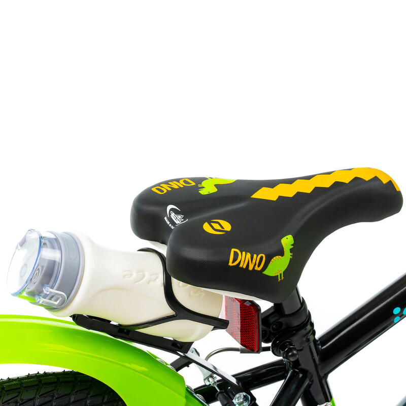 Dhs Dino Bicicletă copii - 18 inch, Negru