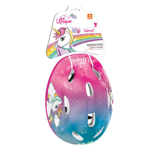 Casco Unicorno Mondo — Taglia M (52–56 cm)