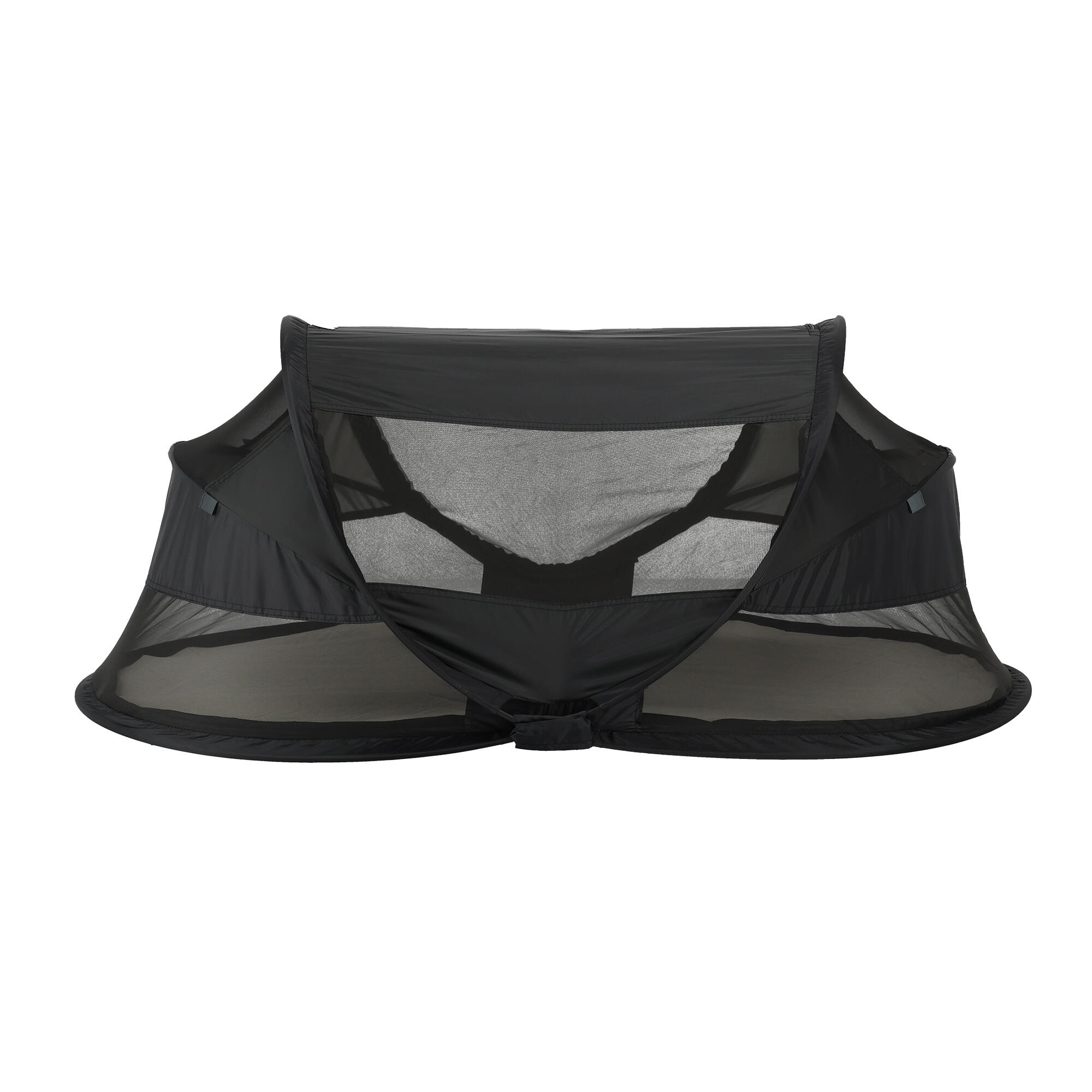 Baby Luxe Campingbett - Inklusive selbstaufblasender Matratze - Schwarz 3/8