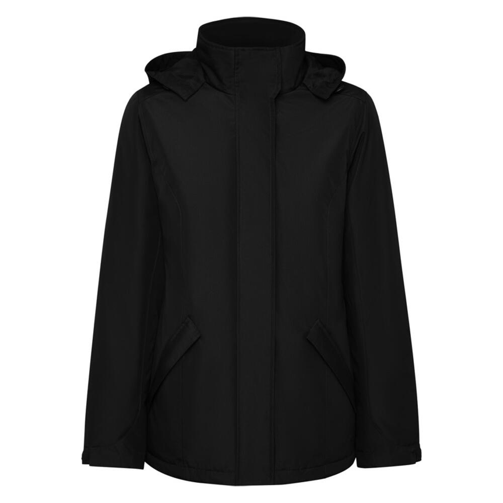 ROLY Parka acolchoada América Mulher/Senhora Preto sólido