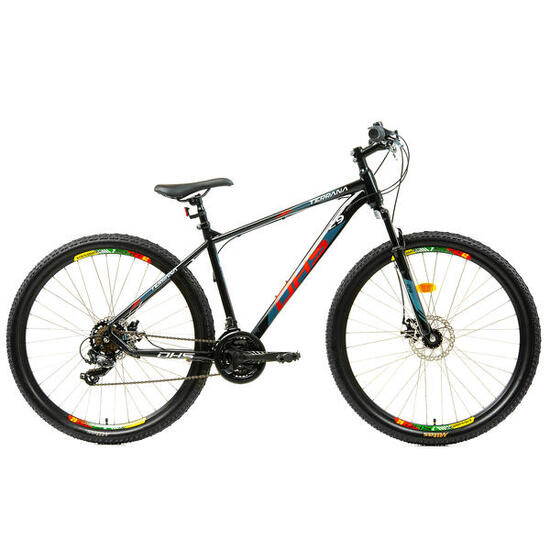 MTB-fiets Dhs 2905 - 29 inch, M, zwart-rood