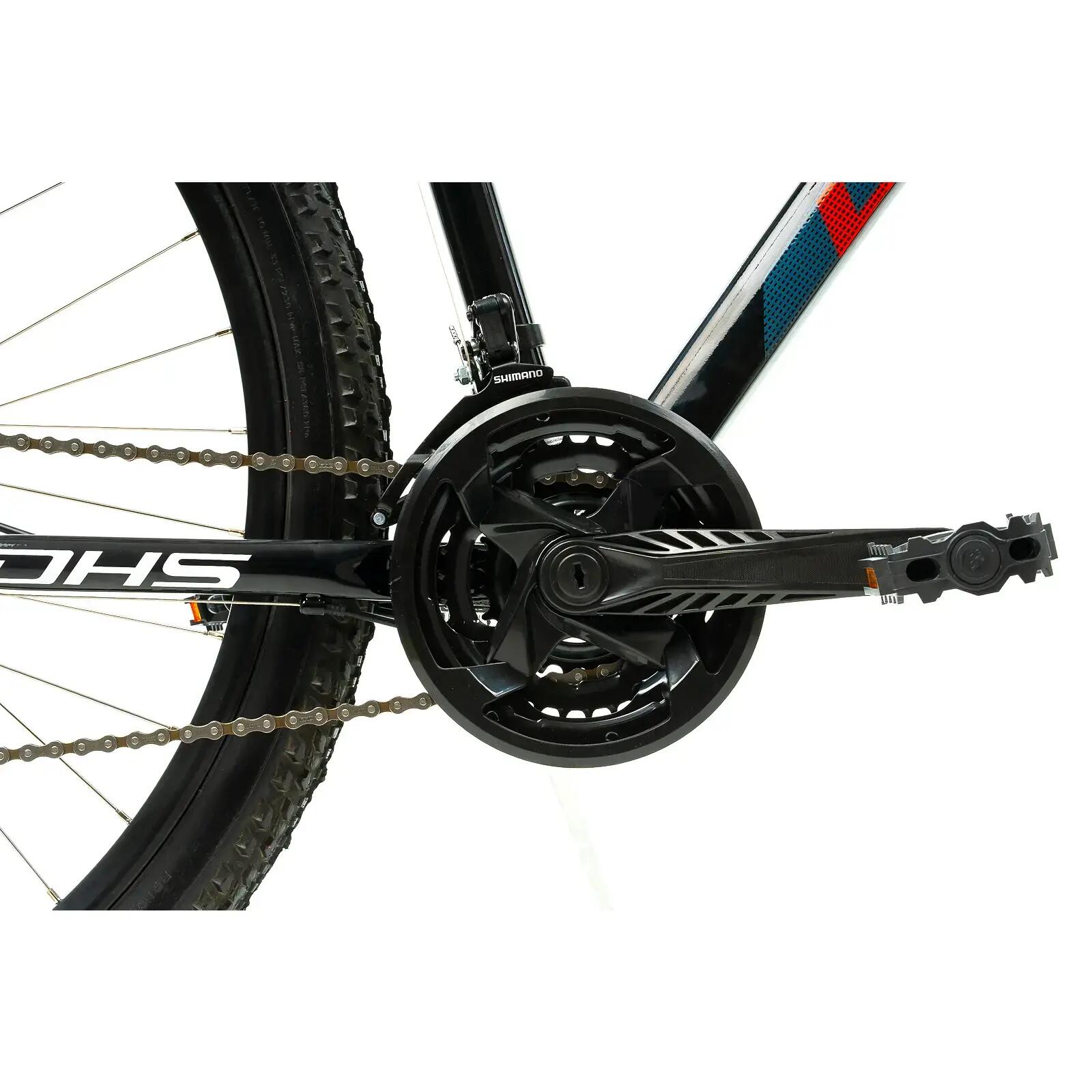Bicicleta Mtb Dhs 2905 - 29 inch, M, Negru-Rosu 6/7