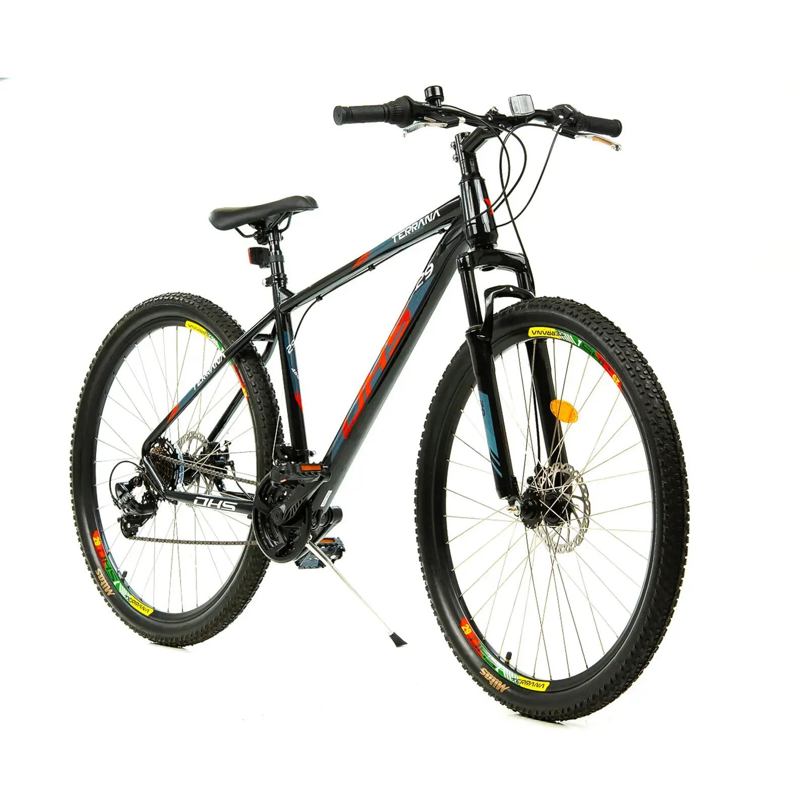 Bicicleta Mtb Dhs 2905 - 29 inch, M, Negru-Rosu 2/7
