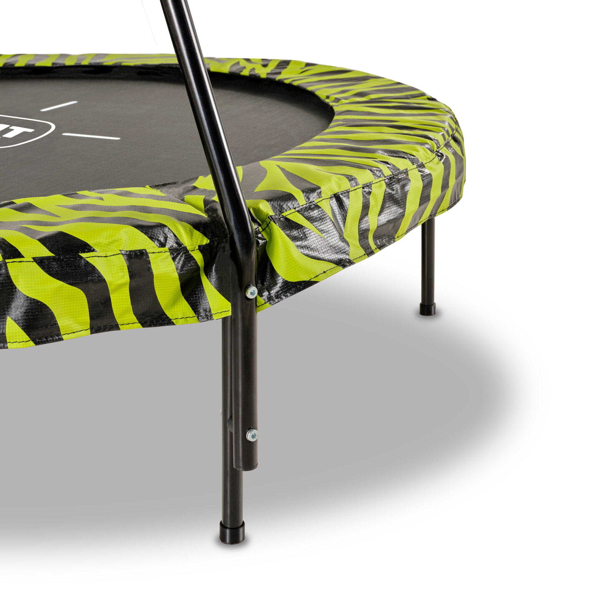 Cama elástica Tiggy junior ø140cm con barra 3/7
