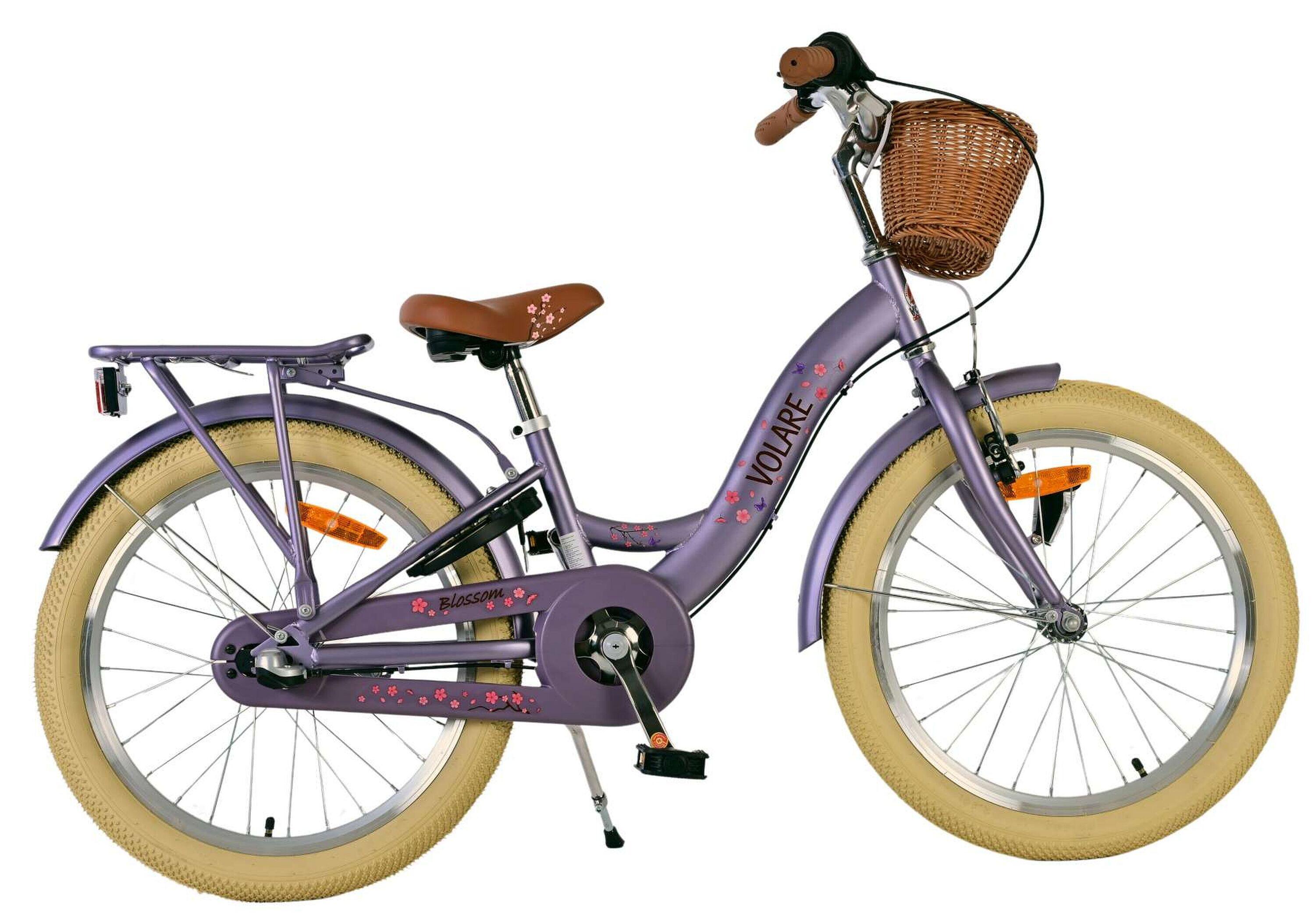 VOLARE BICYCLES VOLARE BICYCLES Kinderfahrrad Blossom 3- Gang 20 Zoll, lila