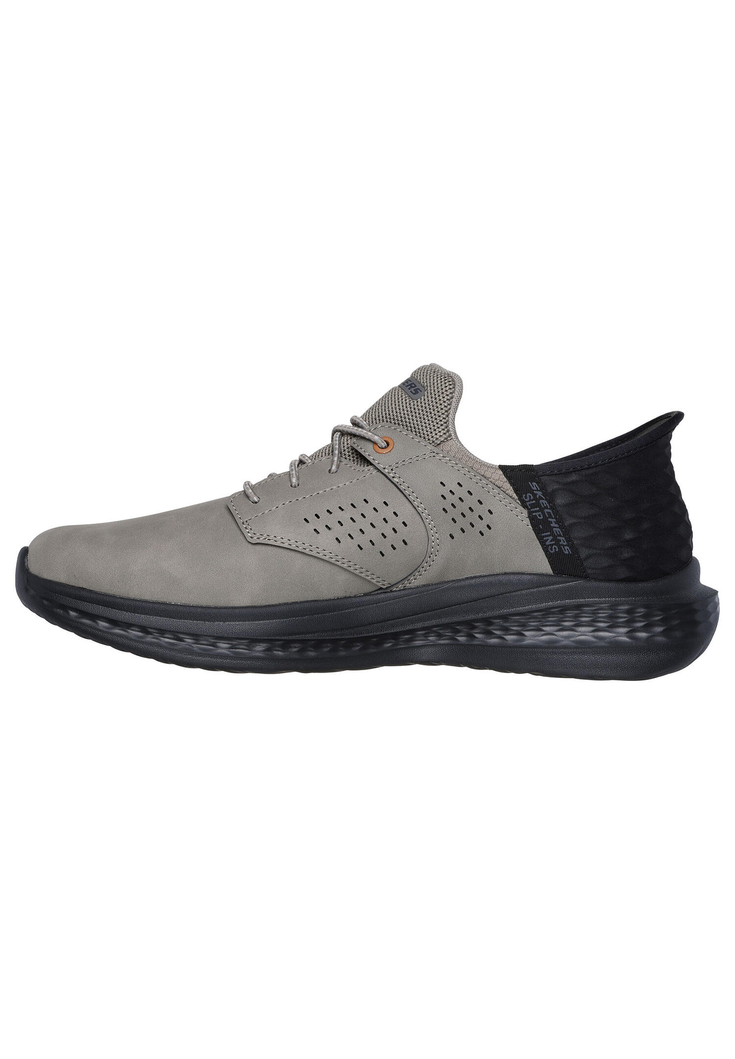 Skechers SLADE - MACKLIN Herren Sneakers Slip-ins 210890 CMNT grau 2/7