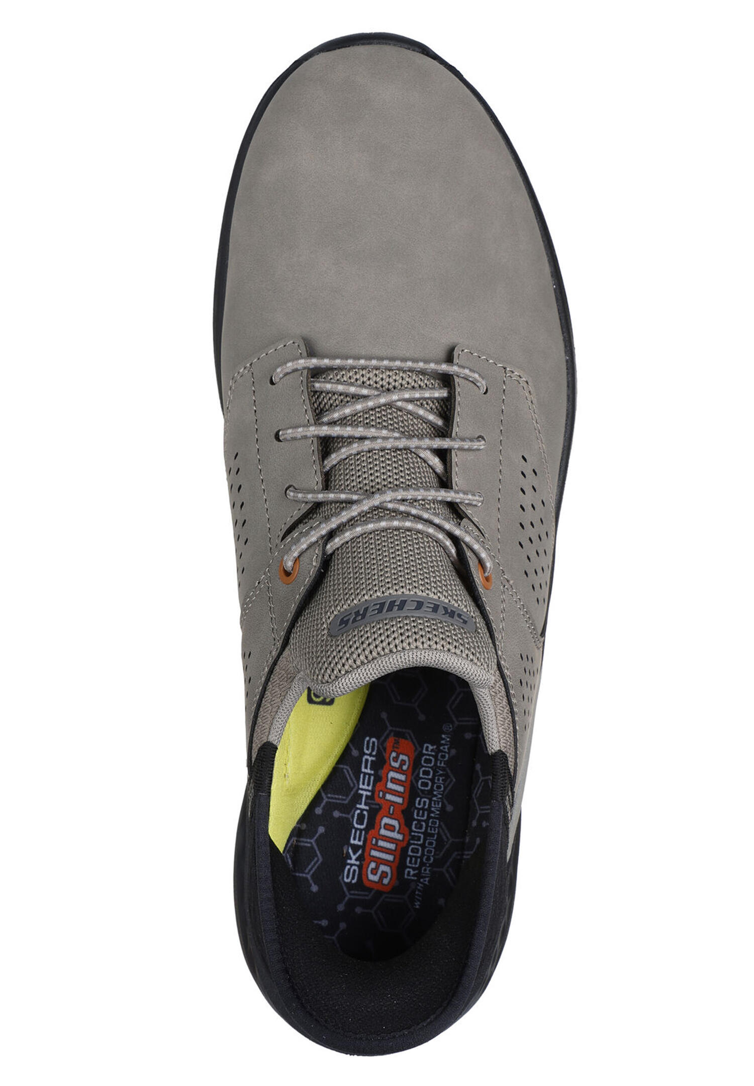 Skechers SLADE - MACKLIN Herren Sneakers Slip-ins 210890 CMNT grau 3/7