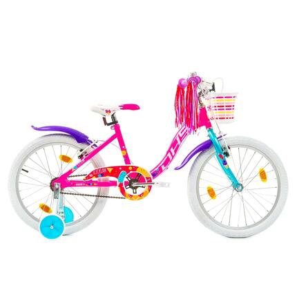 DHS Icecream kinderfiets - 20 inch, roze