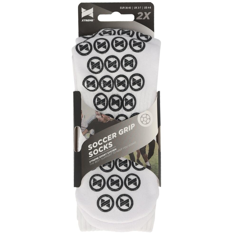 Chaussettes + haut Football grip - 2 x 2 paires 6/7