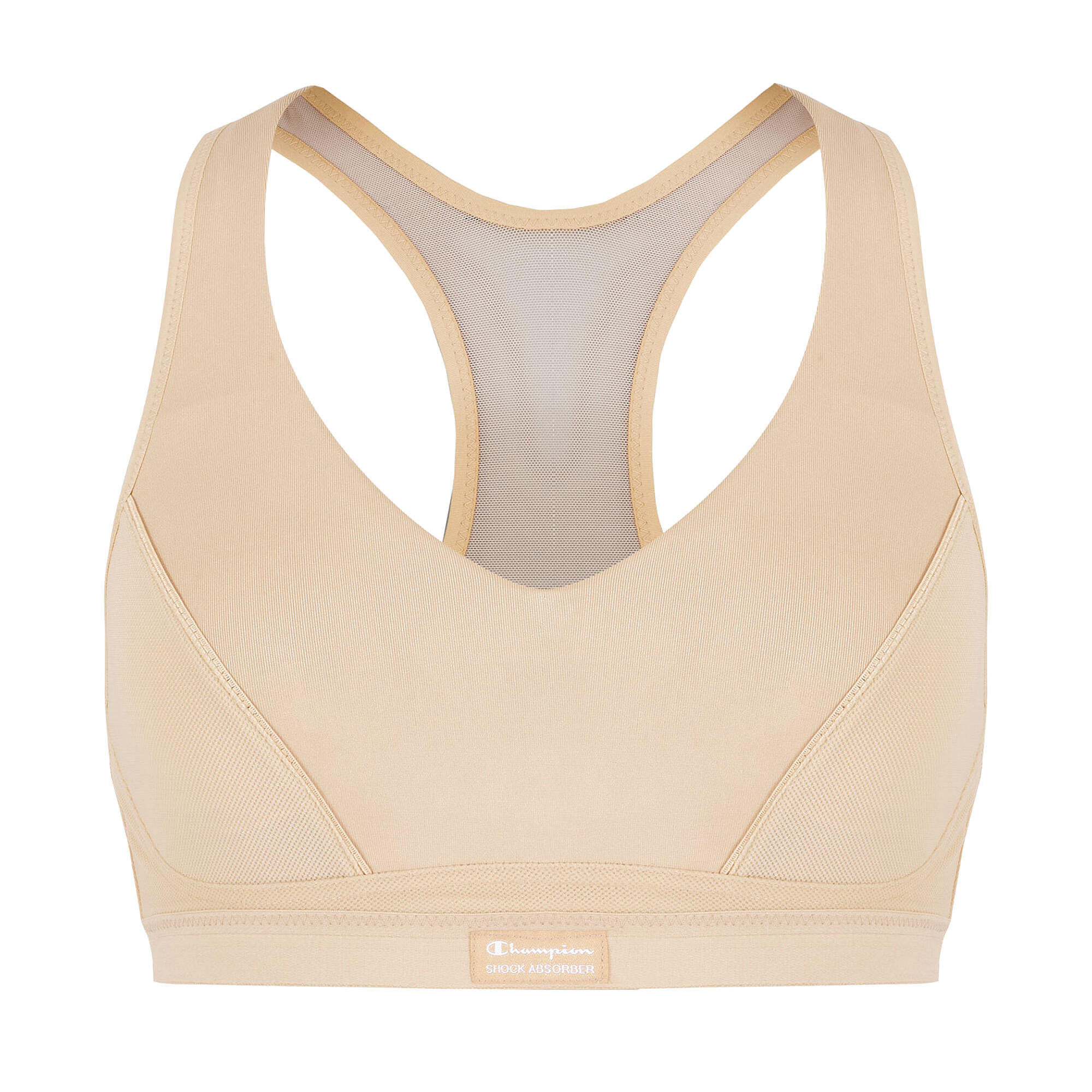 Shock Absorber - Soutien-gorge D'Entraînement Sportif Rembourré Shock Absorber - Brassière - Beige - 85d - Decathlon