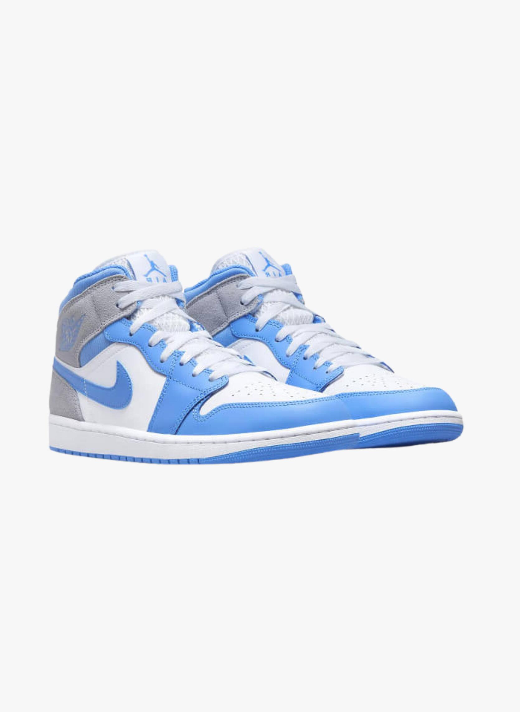 Air Jordan 1 Mid University Blue Grey - Taille : 40.5 EU 4/5