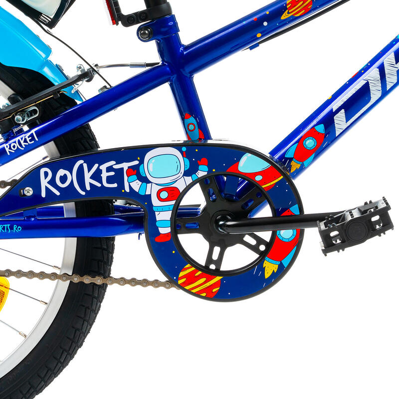 DHS Rocket Bicicletă copii , albastru
