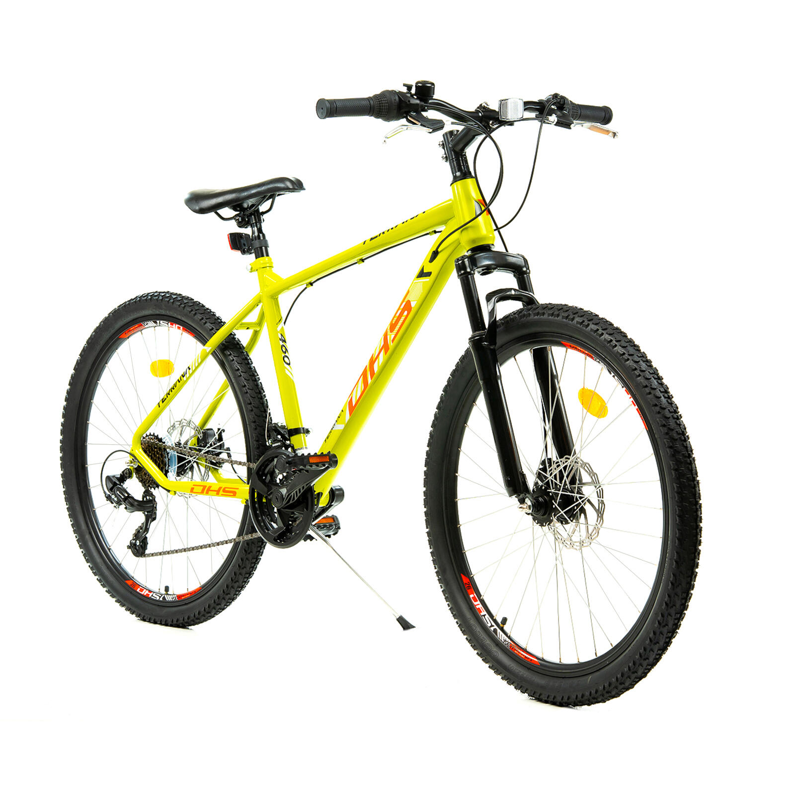 DHS - Bicicleta Mtb Dhs 2605 - 26 inch, M, Negru/Violet | Decathlon