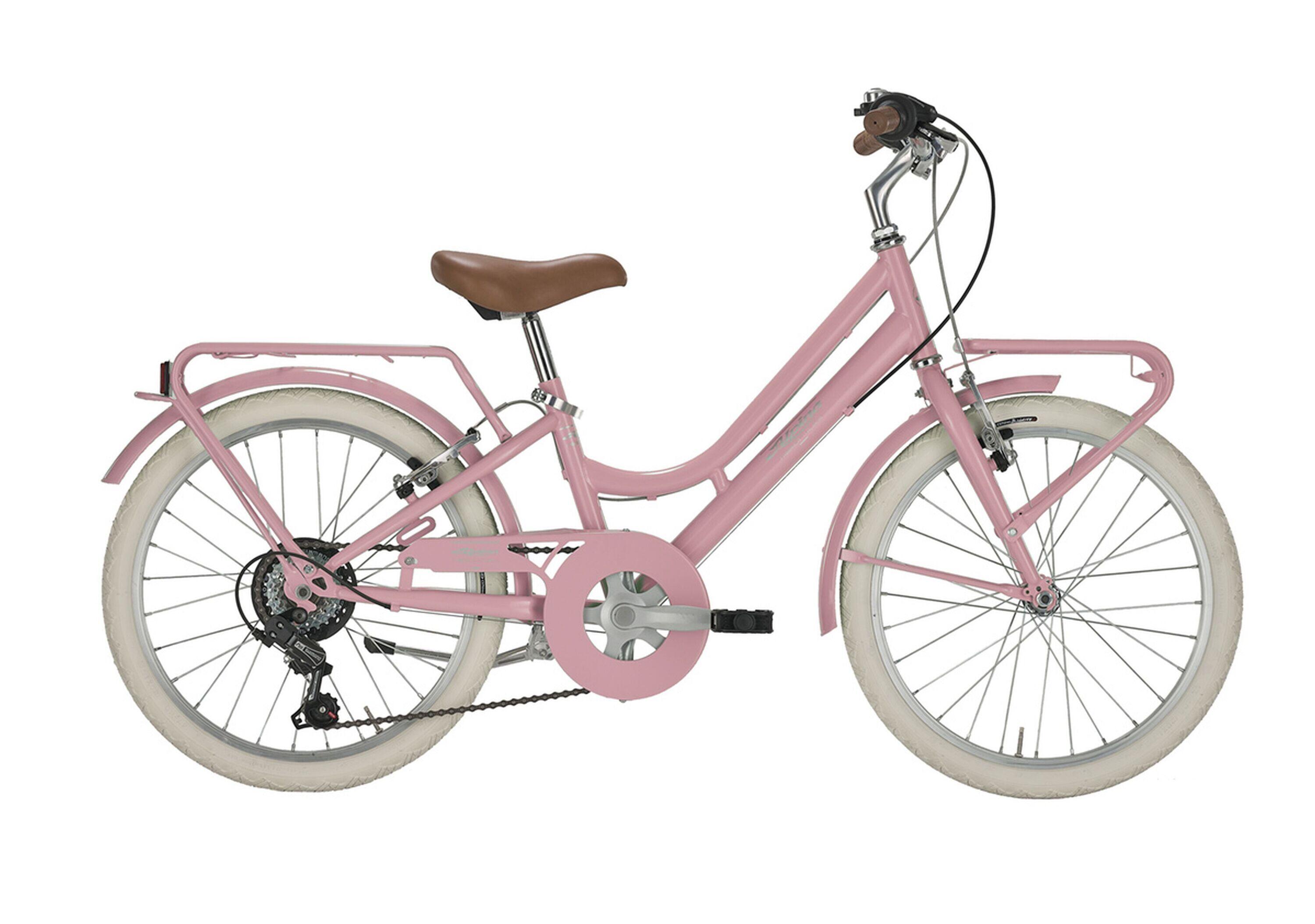 ALPINA BIKE Mädchenfahrrad 20 Zoll MILLY, rosa