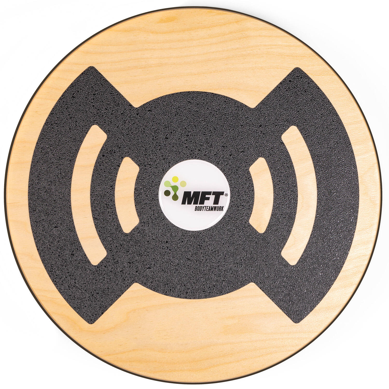 Balance-Disc Challenge-Disc Classic Holz-Natur Functional Training Unisex 3/4