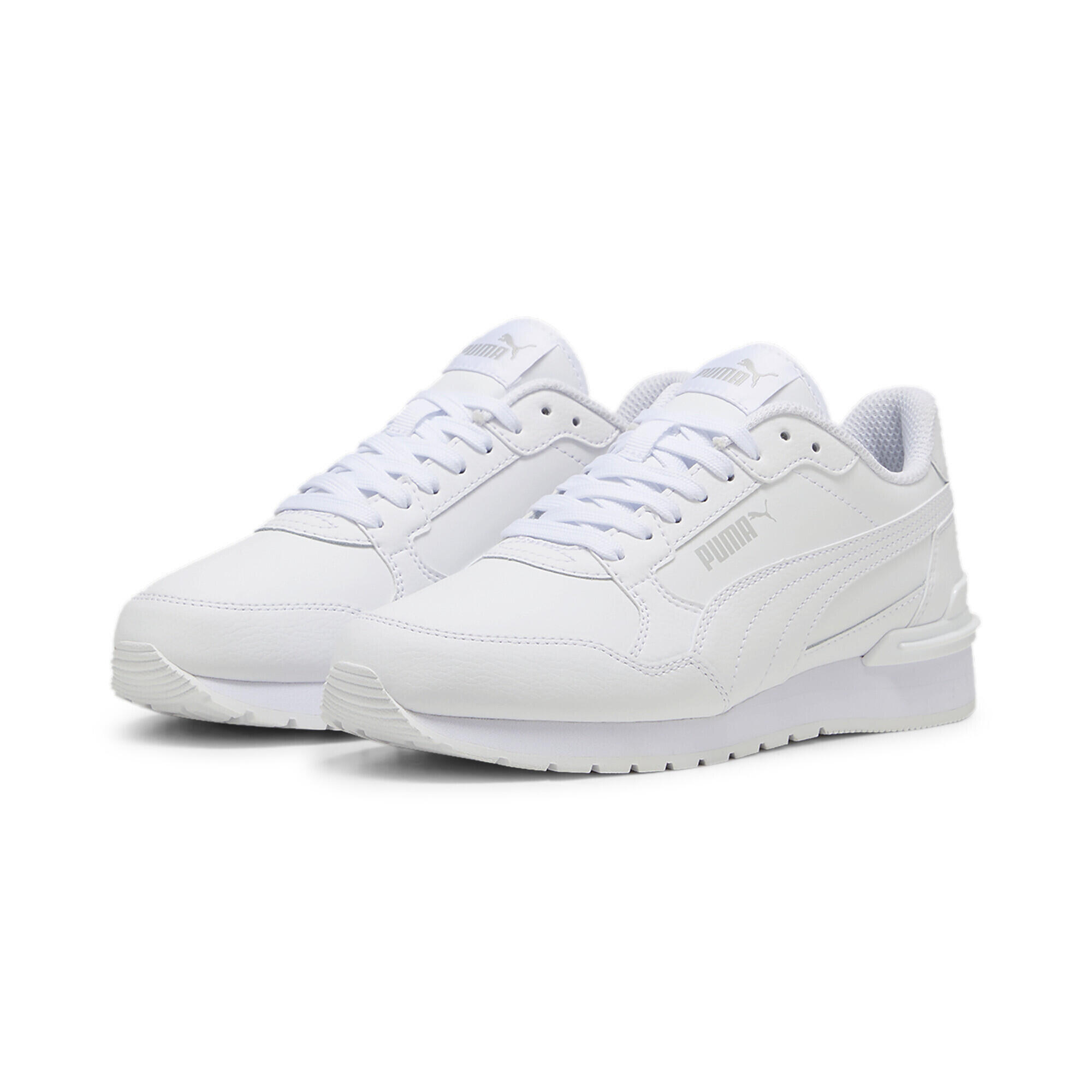 Calçado Puma St Runner V4 L Jr White-cool Light, Branco, Unissex 2/7