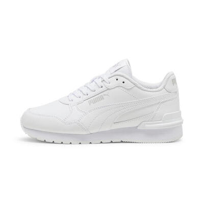 Zapatillas Puma St Runner V4 L Jr White-cool Light, Blanco, Unisexo