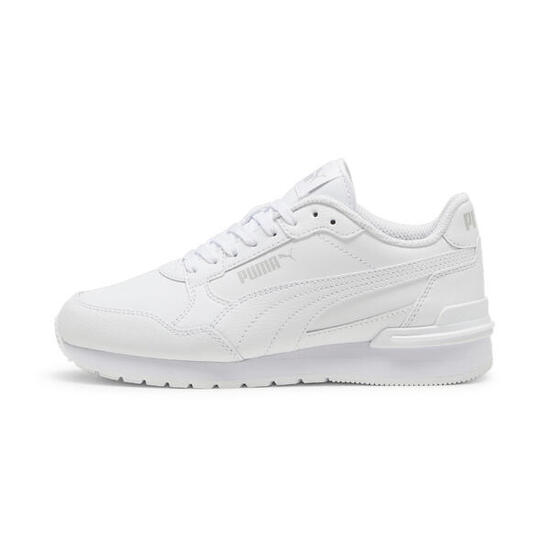 Zapatillas Puma St Runner V4 L Jr White-cool Light, Blanco, Unisexo