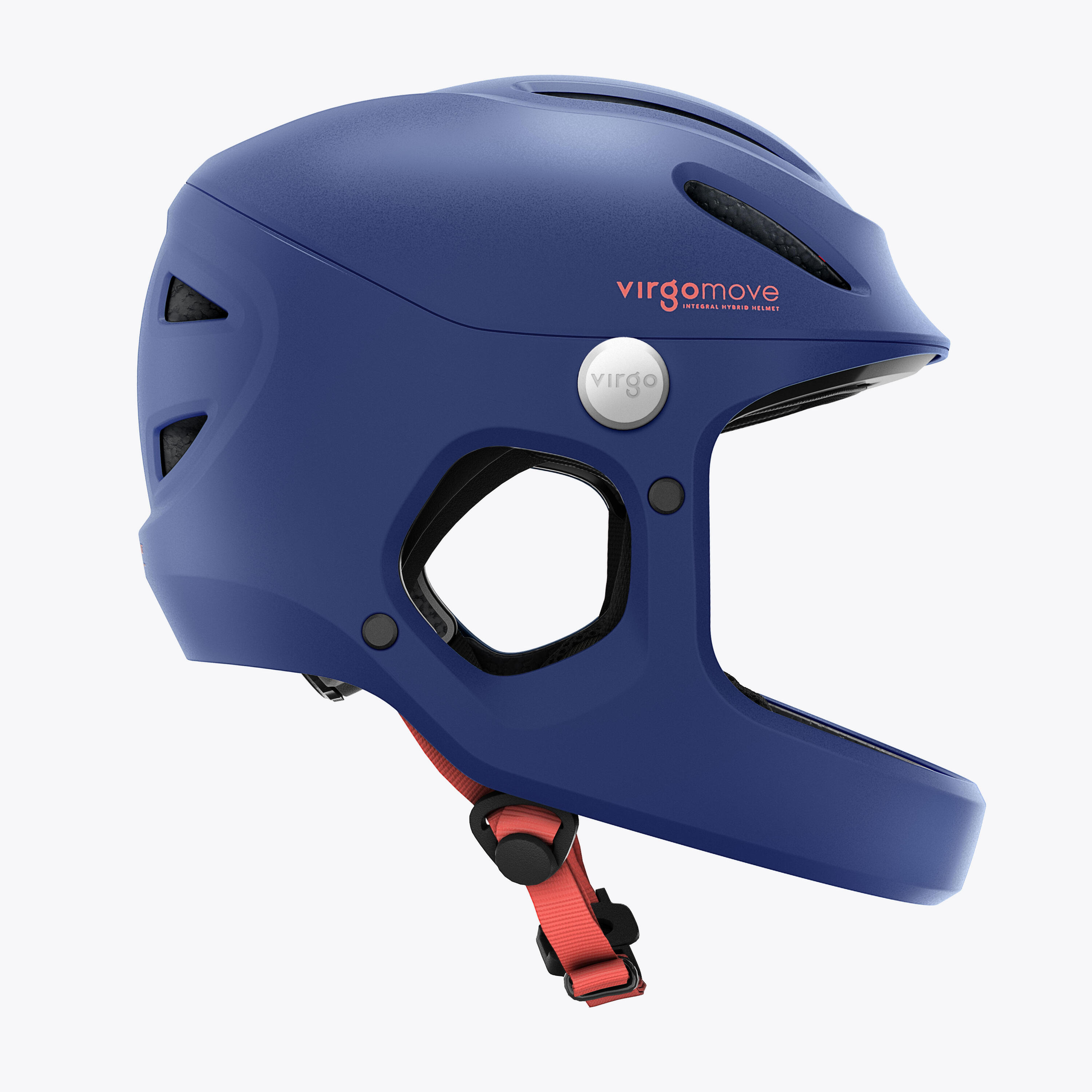 Virgo Kid Azul - Casco integral para niños 5/9