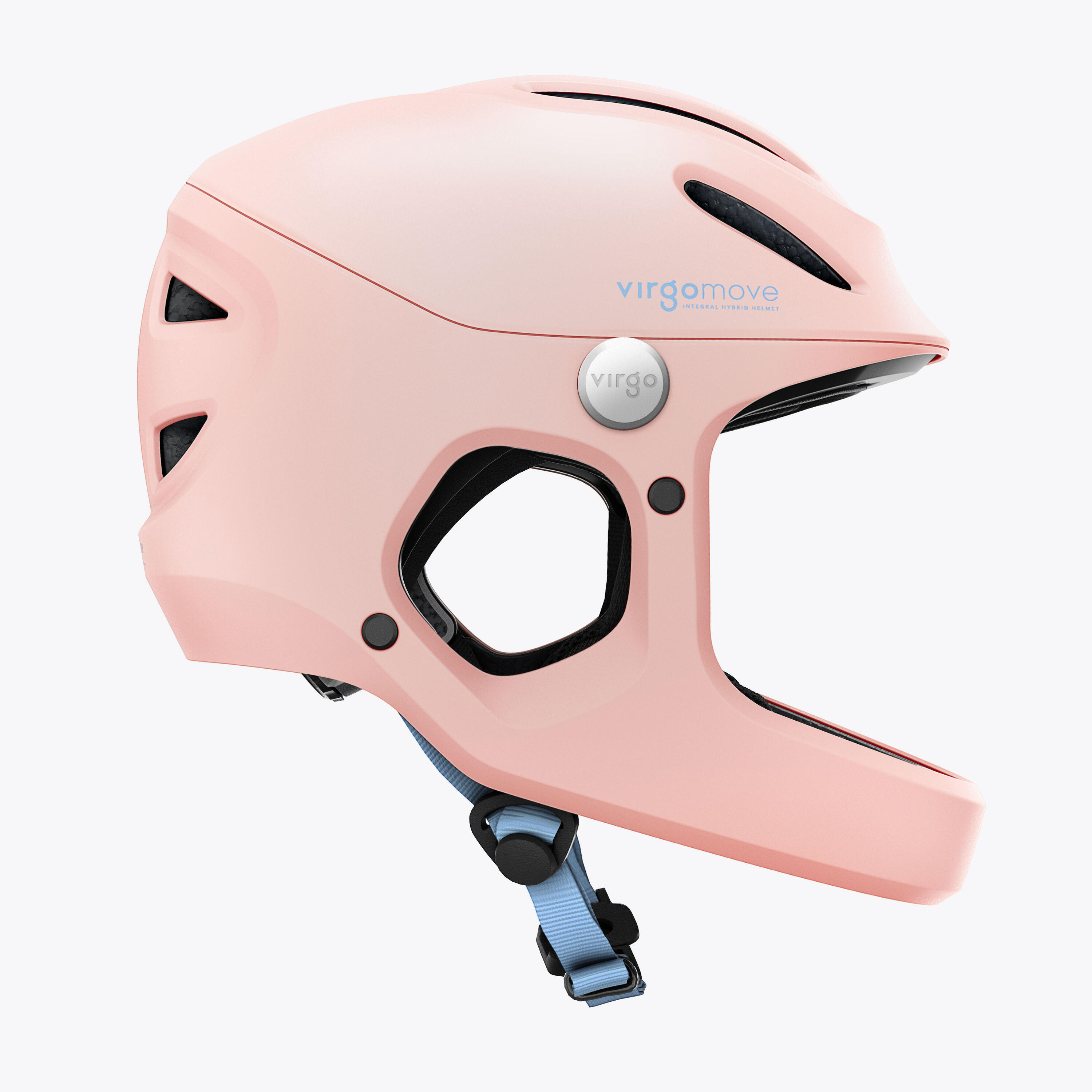 Virgo Kid Rosa - Casco integral para niños 5/9