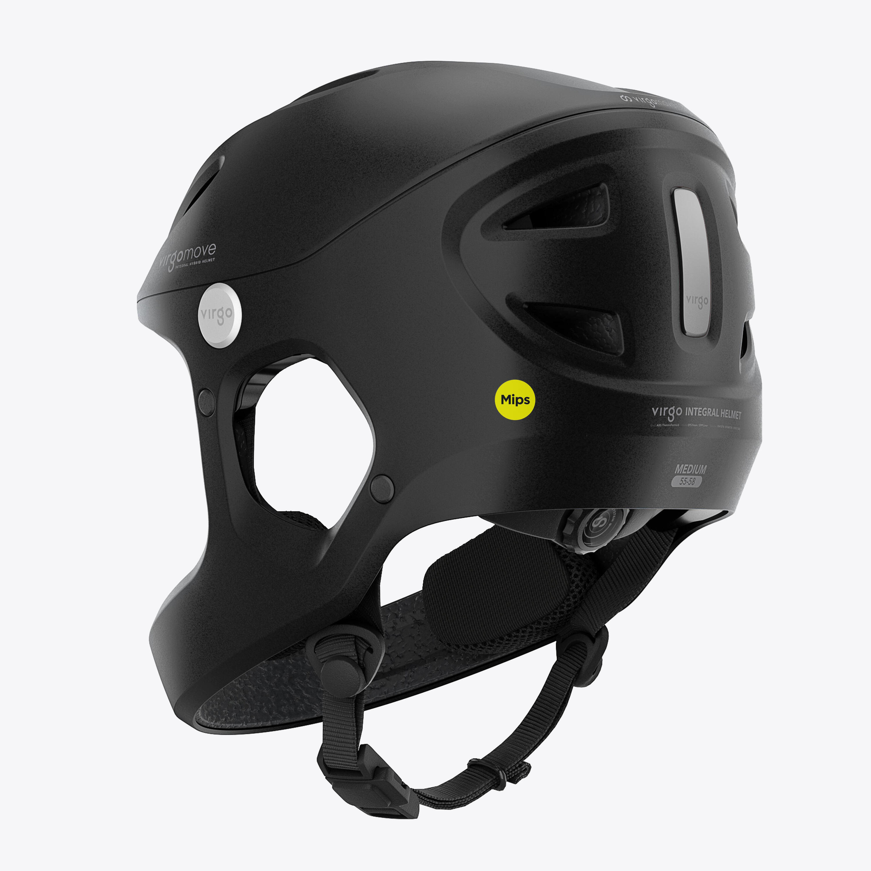 Virgo Access Mips Noir - Casque Intégral Urbain 2/5