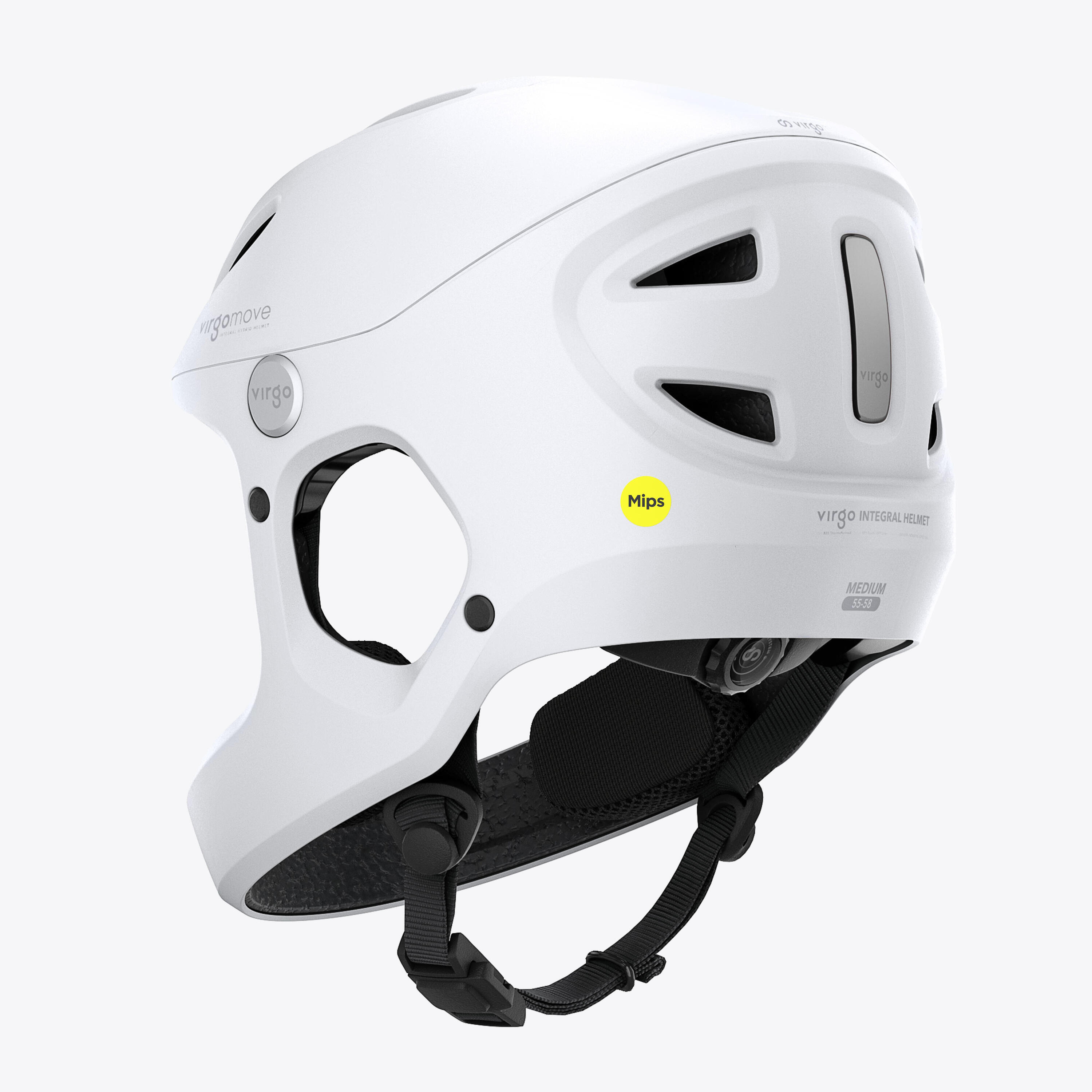 Virgo Access Mips Branco - Capacete Integral Urbano 2/5