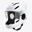 Virgo Integral Mips Blanc - Casque Intégral Urbain avec visière et phare arrière