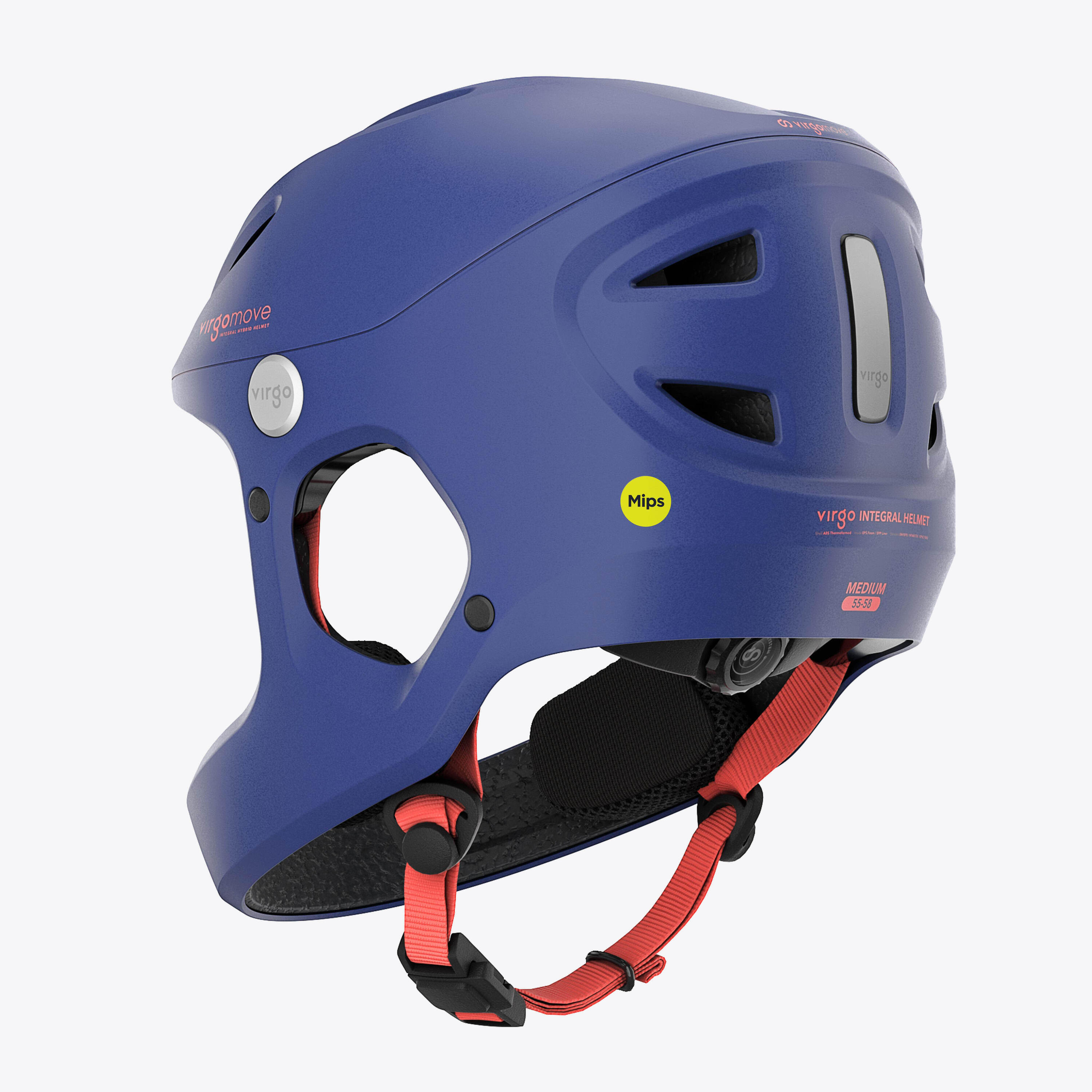 Virgo Kid Mips Bleu - Casque intégral Enfant 2/9