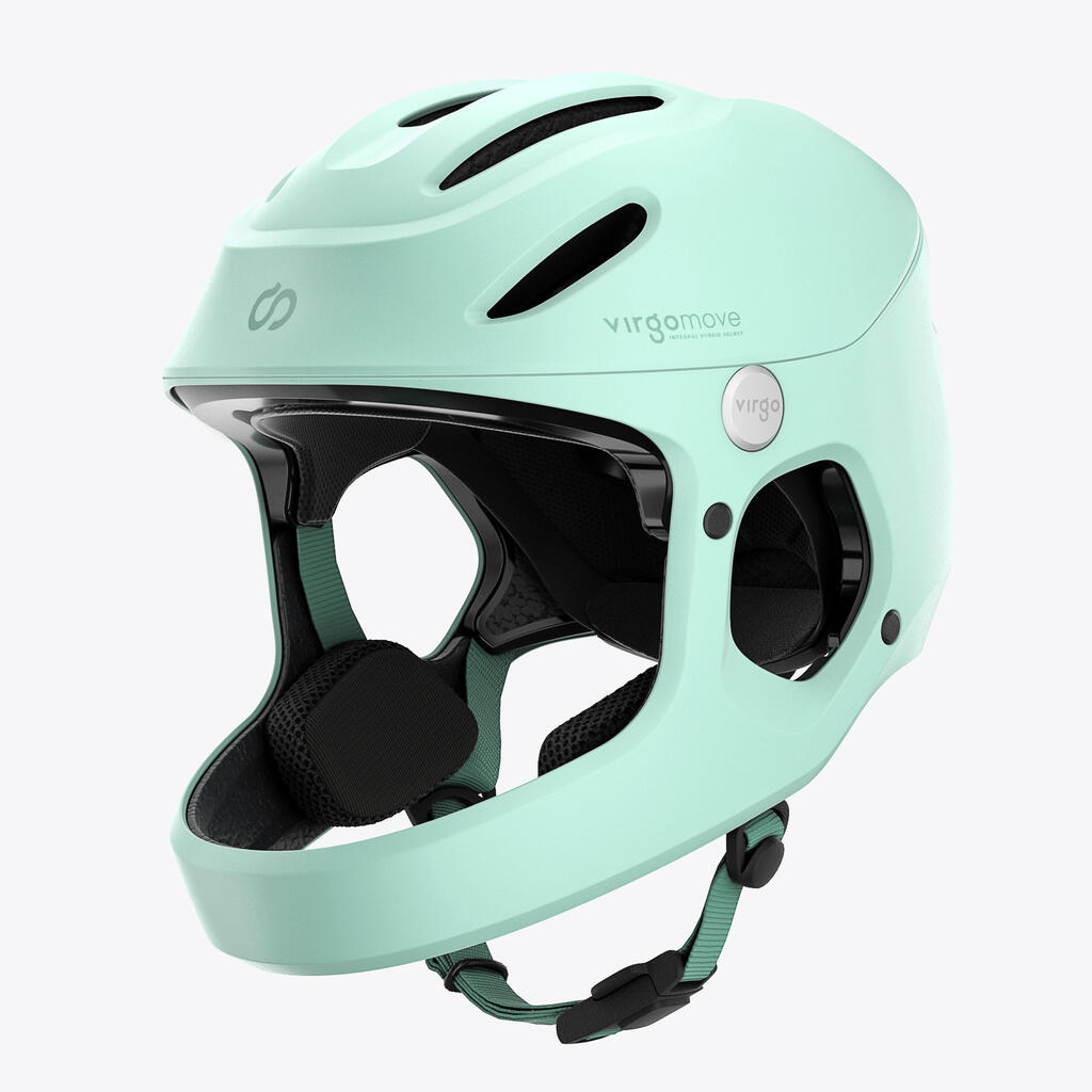 Kid Full Face Helmet Virgo Kid Green